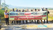 Masyarakat menolak keras rencana kembalinya aktivitas pertambangan sirtu oleh PT Epas di Desa Puncu dan Desa Satak, Kab Kediri.