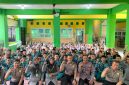 Sat Binmas Polresta Sidoarjo memberikan edukasi kepada pelajar MA Nurul Huda, Kalanganyar, Sedati, Sidoarjo, Kamis (8/10/2026).